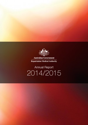 Annual Report 2014 15 cover